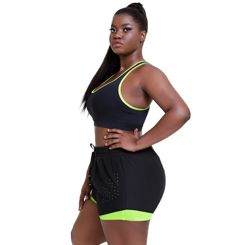 Women Plus Size Yoga Sets - Luna Haru