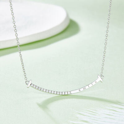 Moissanite 925 Sterling Silver Necklace - Luna Haru